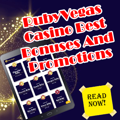 RubyVegas Casino Best Bonuses And Promotions